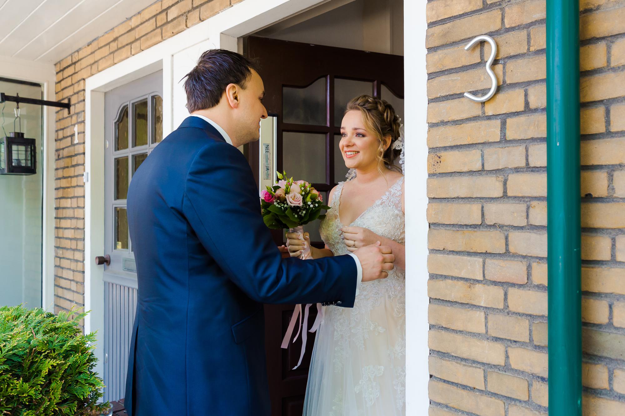 Sfeerfoto van de bruiloft van Bruiloft in Leeuwarden