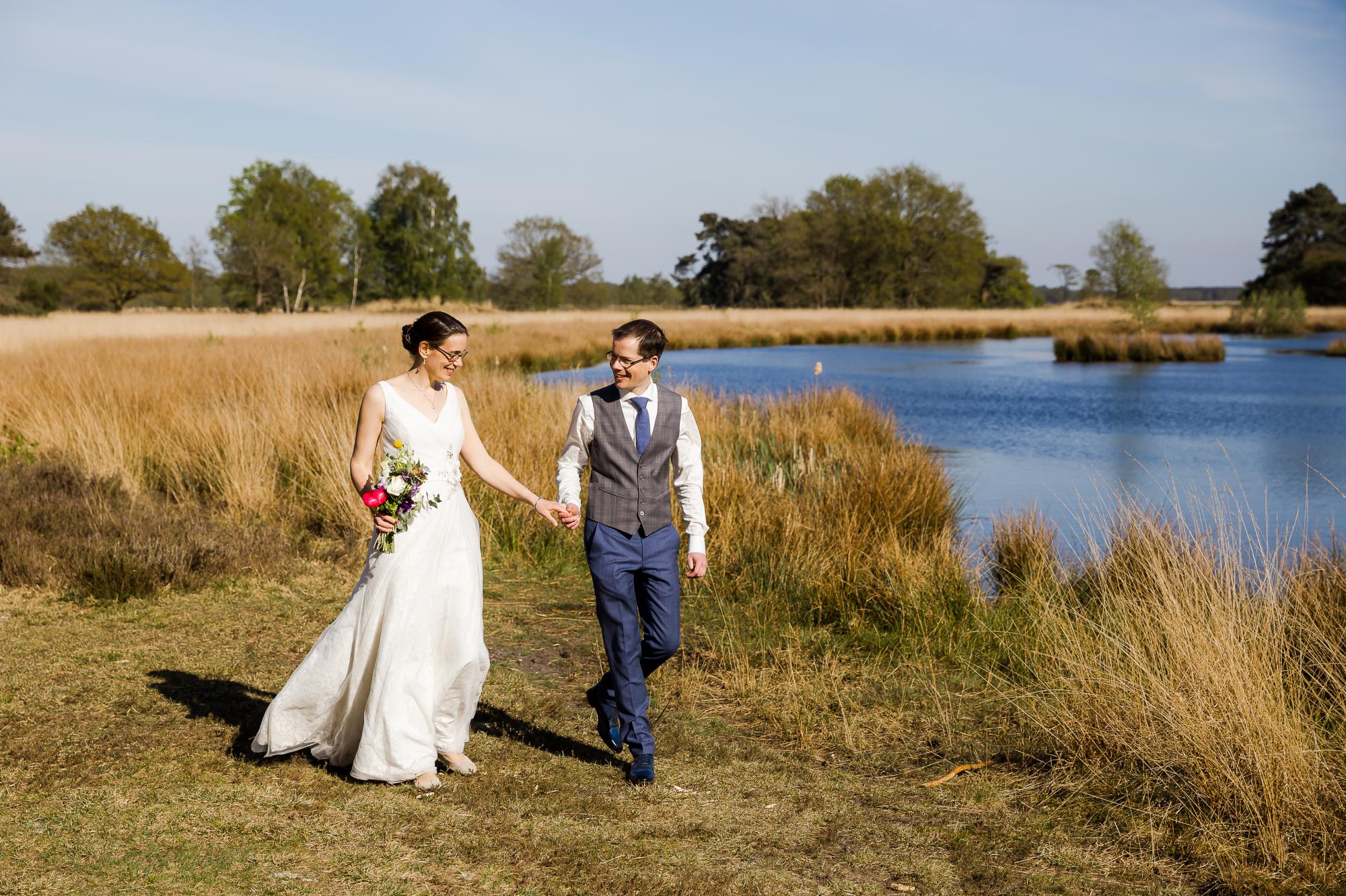 Moment tijdens de bruiloft van Bruiloft in Friesland