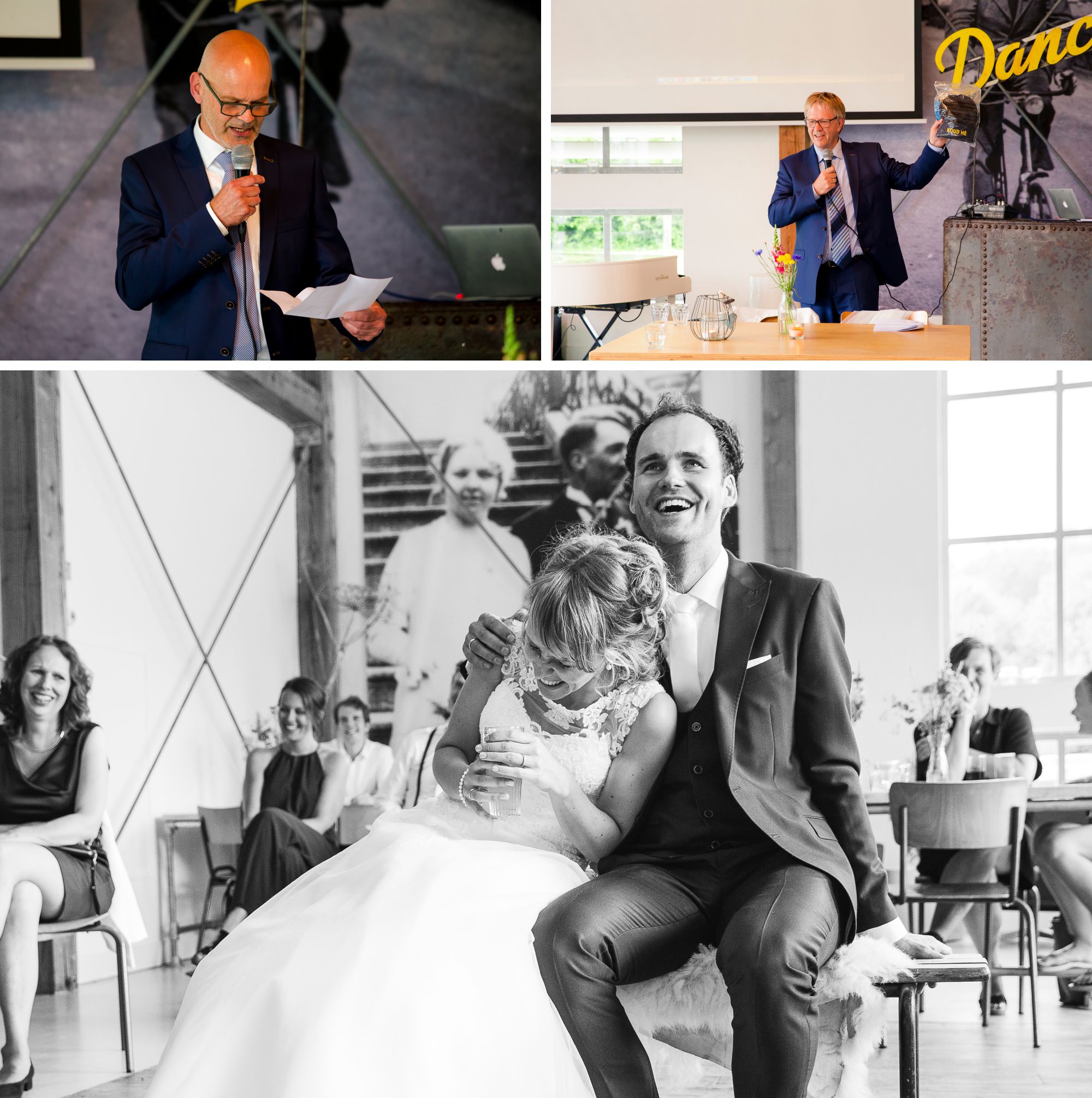 Moment tijdens de bruiloft van Bruiloft bij Landgoed Rietland