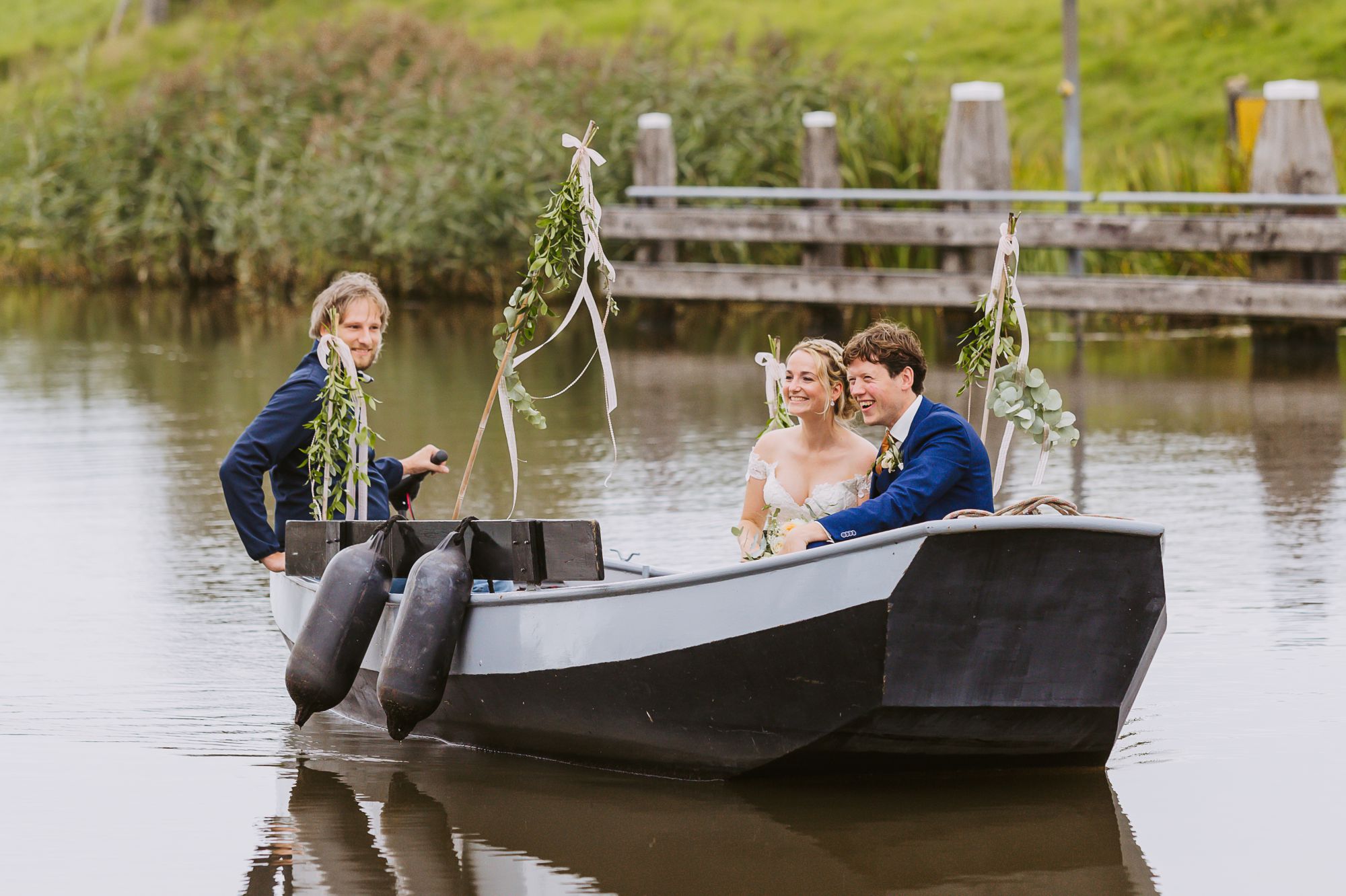 Sfeerfoto van de bruiloft van Bruiloft in Groningen