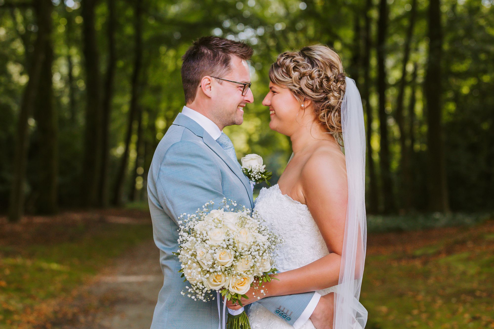 Moment tijdens de bruiloft van Bruiloft in Veenwouden