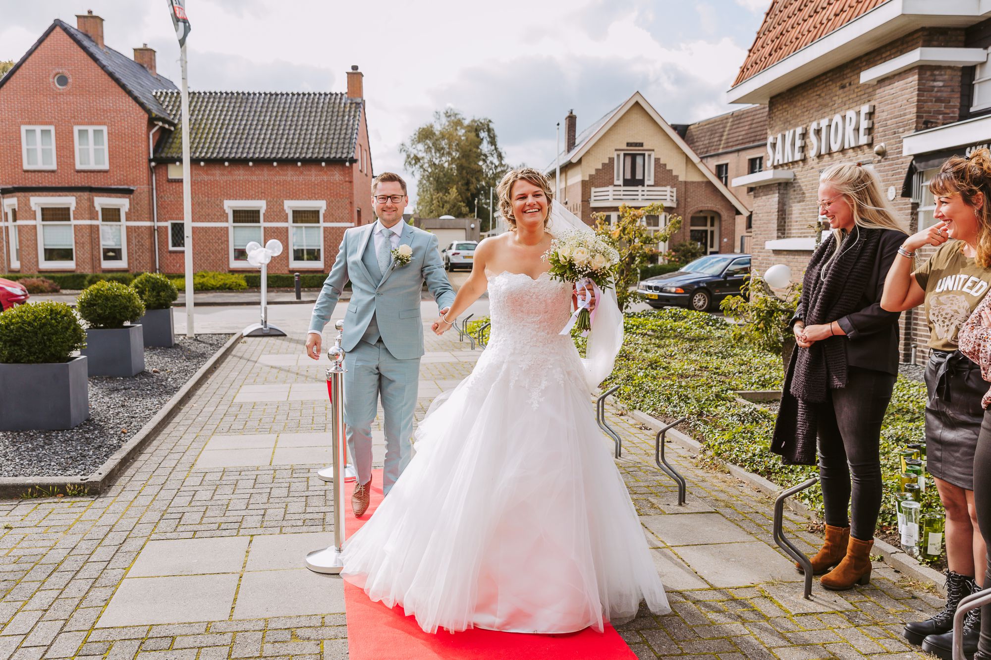 Sfeerfoto van de bruiloft van Bruiloft in Veenwouden
