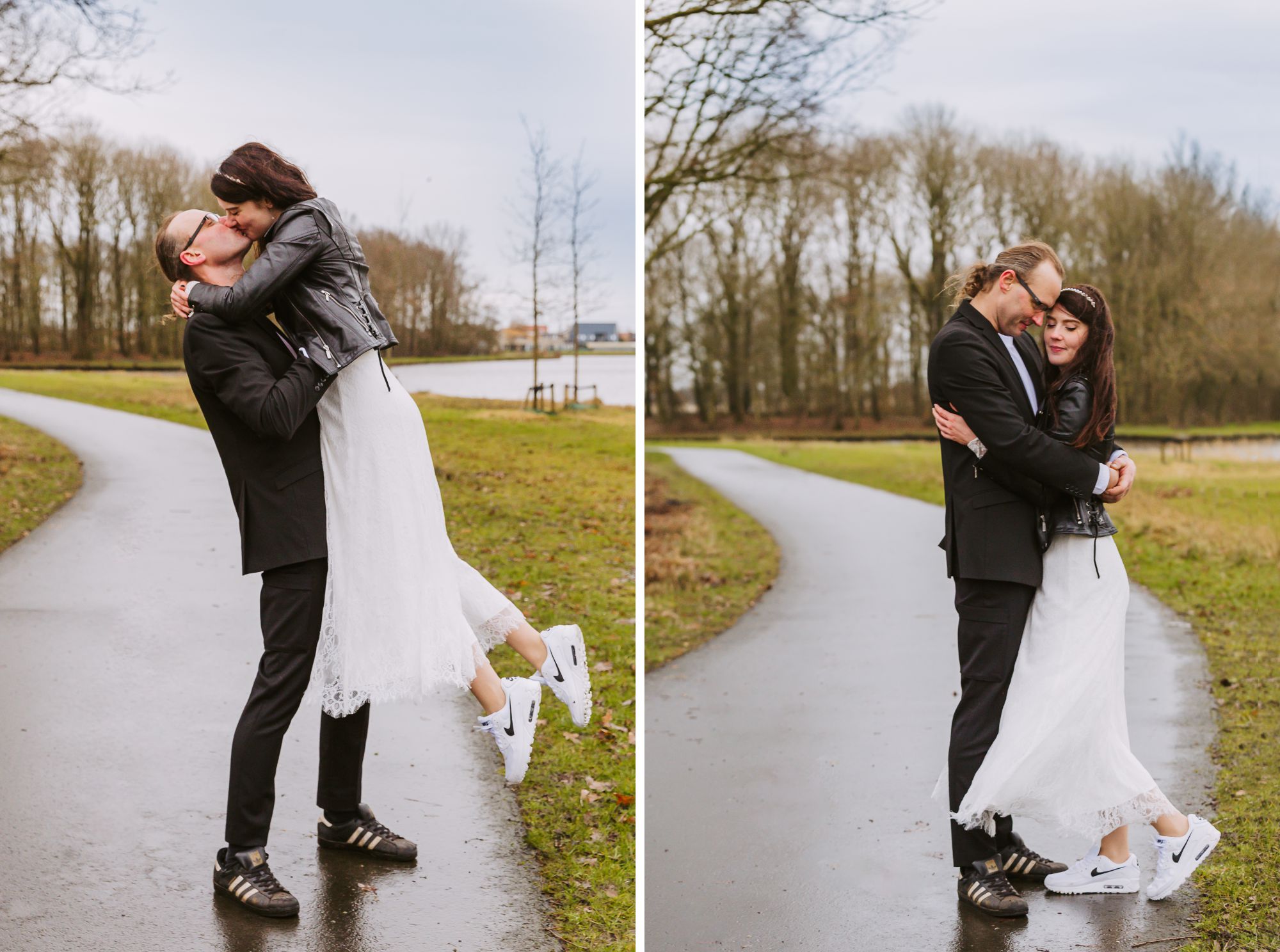 Sfeerfoto van de bruiloft van Bruiloft in Friesland