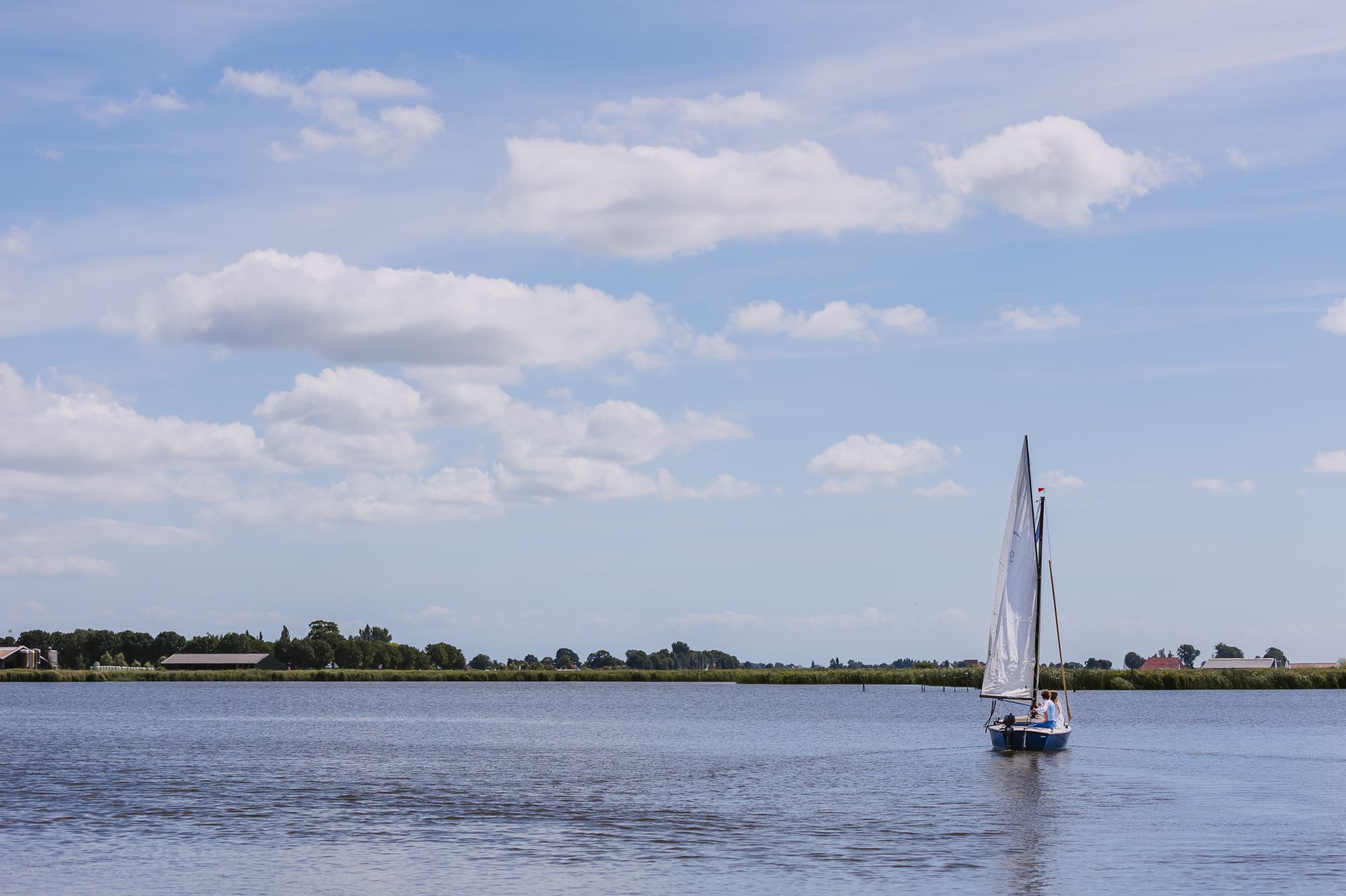Moment tijdens de bruiloft van Auke & Eveline