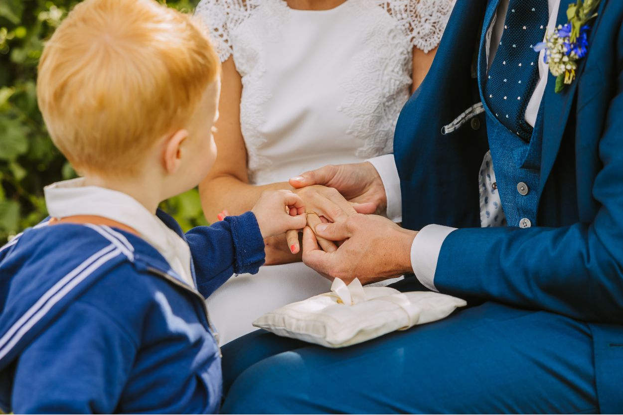 Moment tijdens de bruiloft van Bruiloft bij de Thaborhoeve