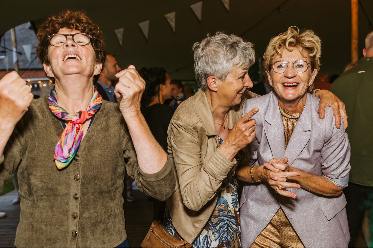 Sfeerfoto van de bruiloft van Bruiloft bij de Thaborhoeve