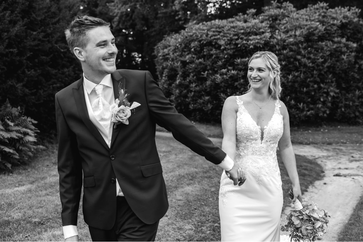 Sfeerfoto van de bruiloft van Bruiloft op de Pollepleats